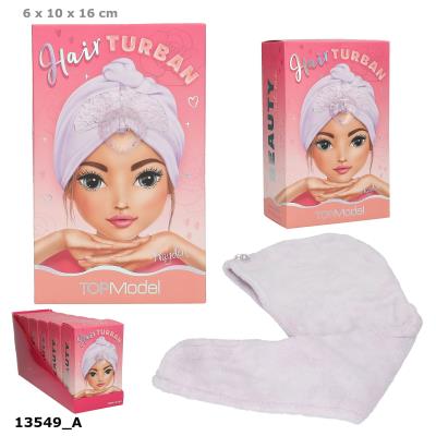 Turban do włosów Top Model BEAUTY&ME 13549A. Wydawca: DEPESCHE. SmakLiter.pl Opakowanie Turban do włosów Top Model BEAUTY&ME 13549A