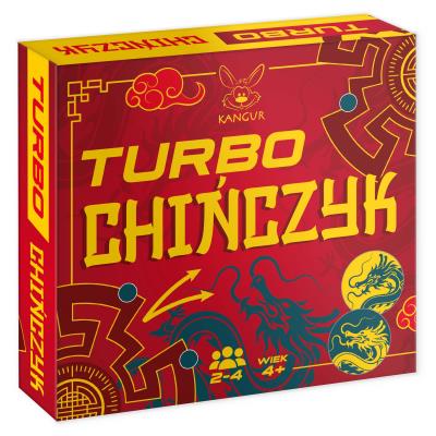 Turbo Chińczyk. Wydawca: Kangur. SmakLiter.pl Opakowanie Turbo Chińczyk