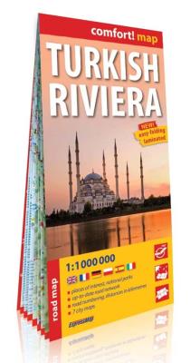 TURKISH RIVIERA ROAD MAP 1:1 000 000 LAMINAT-EXPR. Autor:   Praca zbiorowa. SmakLiter.pl Okładka książki TURKISH RIVIERA ROAD MAP 1:1 000 000 LAMINAT-EXPR