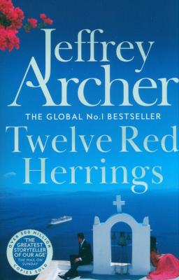 Twelve Red Herrings. Autor: Jeffrey Archer. SmakLiter.pl Okładka książki Twelve Red Herrings