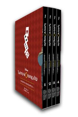 Twisted-Wonderland. Zdarzenia w Heartslabyulu (pakiet). Autor: Sumire Kowono, Wakana Hazuki. SmakLiter.pl Okładka książki Twisted-Wonderland. Zdarzenia w Heartslabyulu (pakiet)