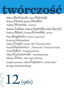 Okładka książki Twórczość 12/2025