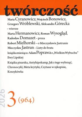 Okładka książki Twórczość 3/2026