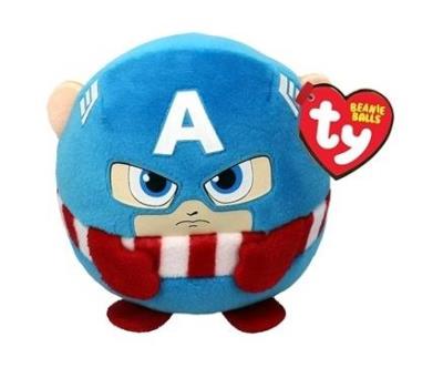 Opakowanie Ty Beanie Balls Marvel - Capitan America