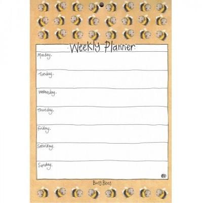 Tygodniowy planer A4/60K Pszczoły. Wydawca: Alex Clark. SmakLiter.pl Opakowanie Tygodniowy planer A4/60K Pszczoły