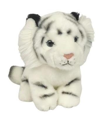 Opakowanie Tygrys biały siedzący 19cm