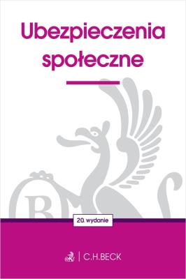 Okładka książki Ubezpieczenia społeczne wyd. 20