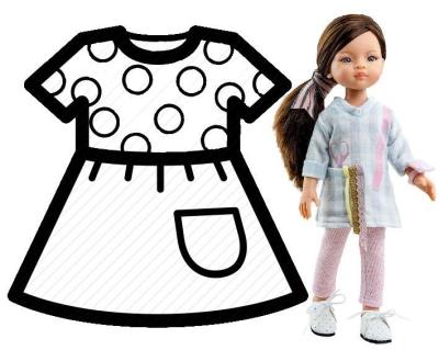 Opakowanie Ubranko dla lalek 32cm
