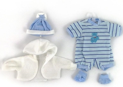 Ubranko dla lalki 45cm. Wydawca: ADAR. SmakLiter.pl Opakowanie Ubranko dla lalki 45cm