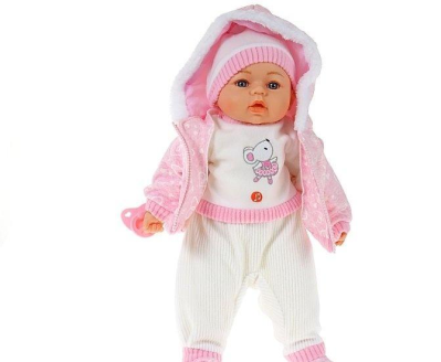 Ubranko dla lalki 45cm. Wydawca: ADAR. SmakLiter.pl Opakowanie Ubranko dla lalki 45cm