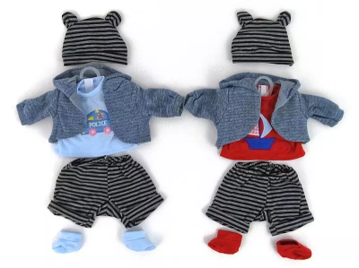 Ubranko dla lalki 45cm MIX. Wydawca: ADAR. SmakLiter.pl Opakowanie Ubranko dla lalki 45cm MIX