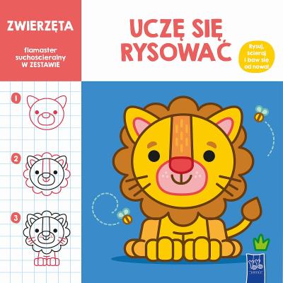Uczę się rysować. Zwierzęta. Autor:   Praca zbiorowa. SmakLiter.pl Okładka książki Uczę się rysować. Zwierzęta