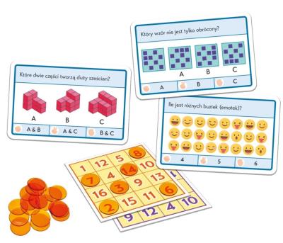 Opakowanie Uczmy się: Akademia Zagadek - IQ Bingo