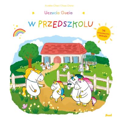 Okładka książki Uczucia Gucia. W przedszkolu