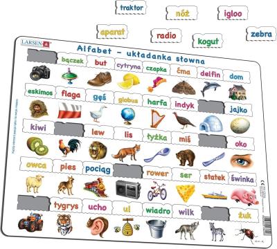 Opakowanie Układanka Alfabet - Słowa Maxi