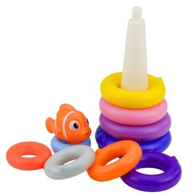 Opakowanie Układanka edukacyjna piramida kołka 10el.