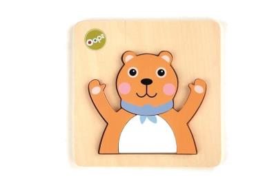 Opakowanie Układanka Puzzle 3D Miś