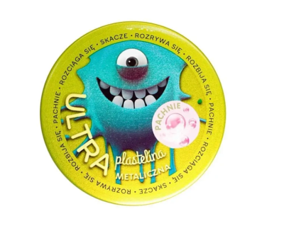 Opakowanie Ultra Plastelina Pachnąca metaliczna ciemnozielona