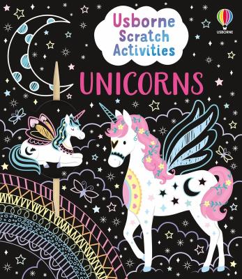 Okładka książki Unicorns. Usborne Scratch Activities wer. angielska