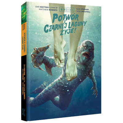 Okładka książki Universal Monsters: Potwór z Czarnej Laguny (Okładka limitowana)