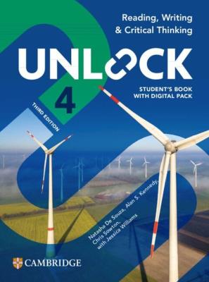 Unlock Level 4 Reading, Writing and Critical Thinking Student's Book with Digital Pack. Autor: Souza Natasha De, Kennedy Alan S., Sowton Chris, Williams Jessica. SmakLiter.pl Okładka książki Unlock Level 4 Reading, Writing and Critical Thinking Student's Book with Digital Pack