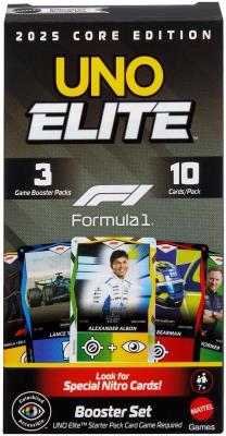 Opakowanie UNO Elite Formuła 1 Edycja podstawowa Booster Pack