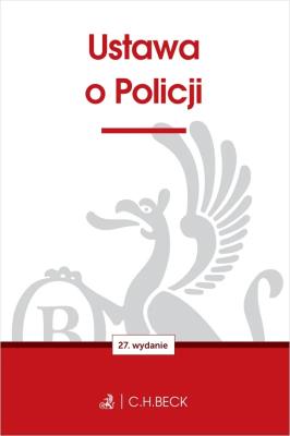 Okładka książki Ustawa o Policji wyd. 2