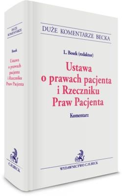 Okładka książki Ustawa o prawach pacjenta i Rzeczniku Praw...