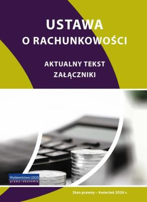 Okładka książki Ustawa o rachunkowości - stan prawny kwiecień 2026