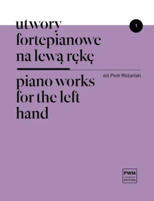 Okładka książki Utwory fortepianowe na lewą rękę