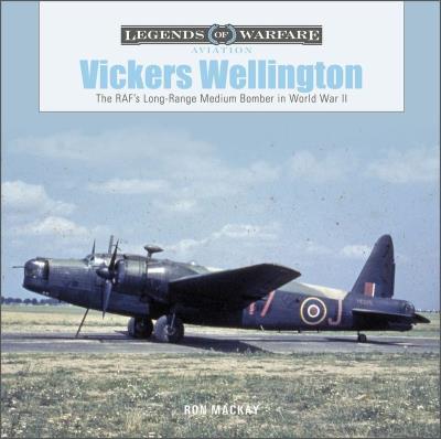 Vickers Wellington. Autor: Ron Mackay. SmakLiter.pl Okładka książki Vickers Wellington
