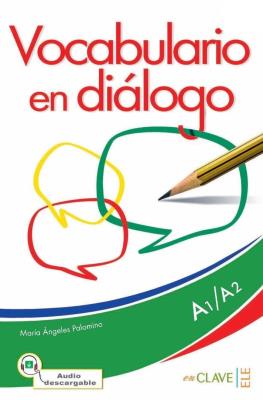 Okładka książki Vocabulario en dialogo książka +CD A1-A2