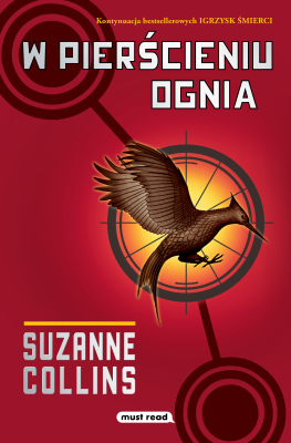 W pierścieniu ognia. Autor: Suzanne Collins. SmakLiter.pl Okładka książki W pierścieniu ognia