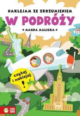 Okładka książki W podróży. Naklejam ze zrozumieniem - uszkodzone