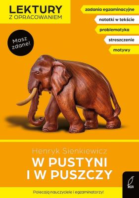 Okładka książki W pustyni i w puszczy. Lektury z opracowaniem