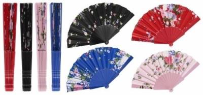 Wachlarz Kwiaty 23cm mix. Wydawca: Mega Creative. SmakLiter.pl Opakowanie Wachlarz Kwiaty 23cm mix