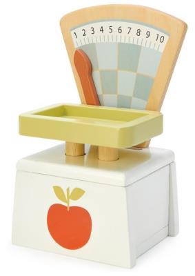 Waga drewniana. Wydawca: Tender Leaf Toys. SmakLiter.pl Opakowanie Waga drewniana