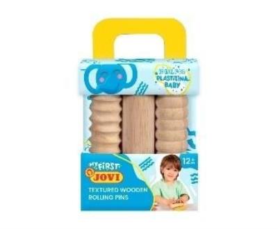 Wałeczki drewniane 3szt JOVI. Wydawca: JOVI. SmakLiter.pl Opakowanie Wałeczki drewniane 3szt JOVI