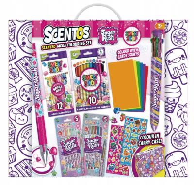 Opakowanie Walizka do pokolorowania fioletowa