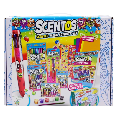 Opakowanie Walizka do pokolorowania niebieska