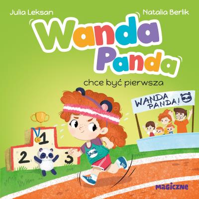 Okładka książki Wanda Panda chce być pierwsza
