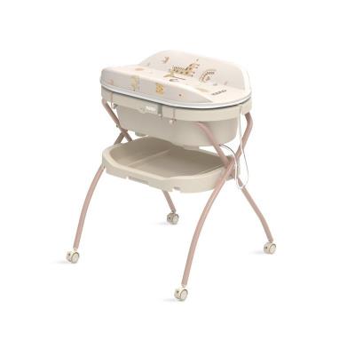 Wanienka ze stelażem i przewijakiem dla dzieci. Wydawca: Neno. SmakLiter.pl Opakowanie Wanienka ze stelażem i przewijakiem dla dzieci