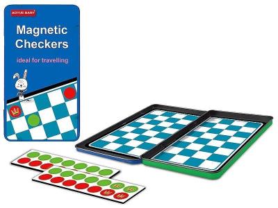 Warcaby magnetyczne. Wydawca: ADAR. SmakLiter.pl Opakowanie Warcaby magnetyczne