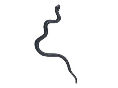 Opakowanie Wąż plastikowy 18cm czarny 12szt