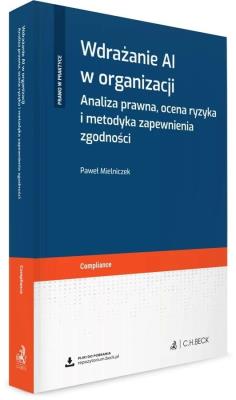 Okładka książki Wdrażanie AI w organizacji