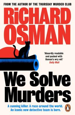 We Solve Murders wer. angielska. Autor: Richard Osman. SmakLiter.pl Okładka książki We Solve Murders wer. angielska