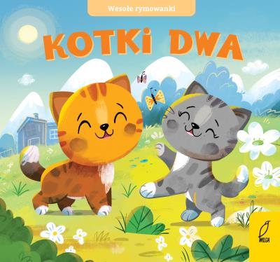 Okładka książki Wesołe rymowanki Kotki dwa