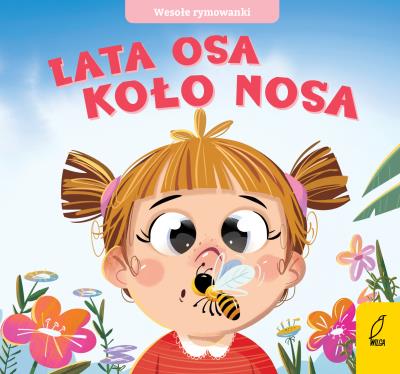Okładka książki Wesołe rymowanki Lata osa koło nosa