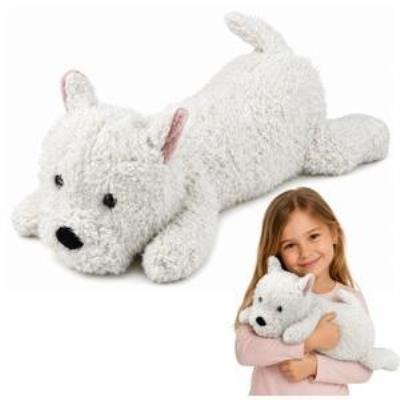 Opakowanie West highland pluszowy biały 40cm