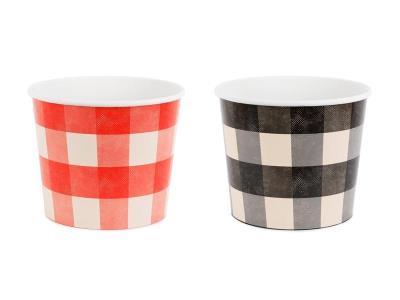 Opakowanie Wiaderka na przekąski Krata 14cm